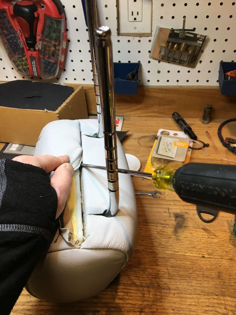 New Leather Seat Covers DIY